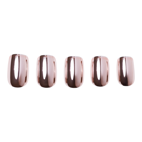Glamnetic Rose Gold Press-On Nails #3