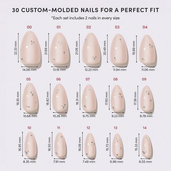 Glamnetic First Dance Press-On Nails #7