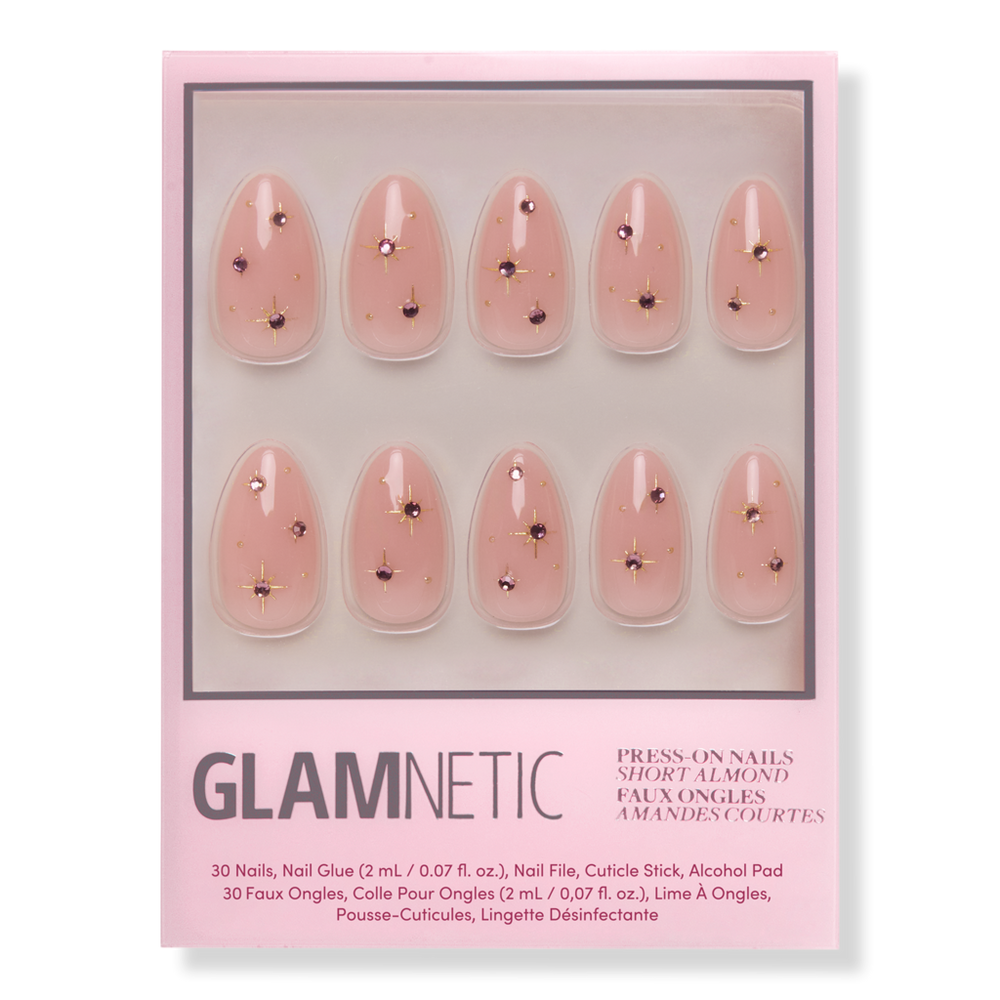 Glamnetic Pink Comet Press-on Nails