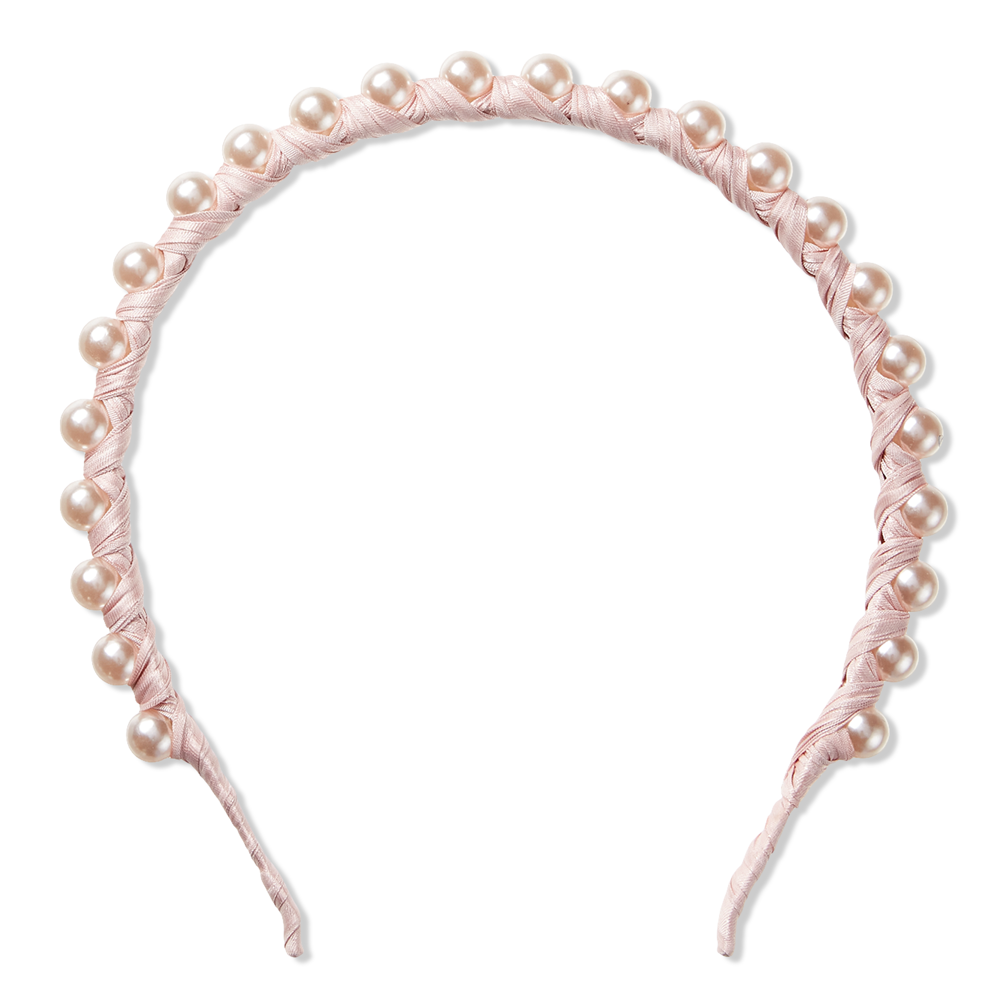 Scünci Wrapped Pearl Headband #1
