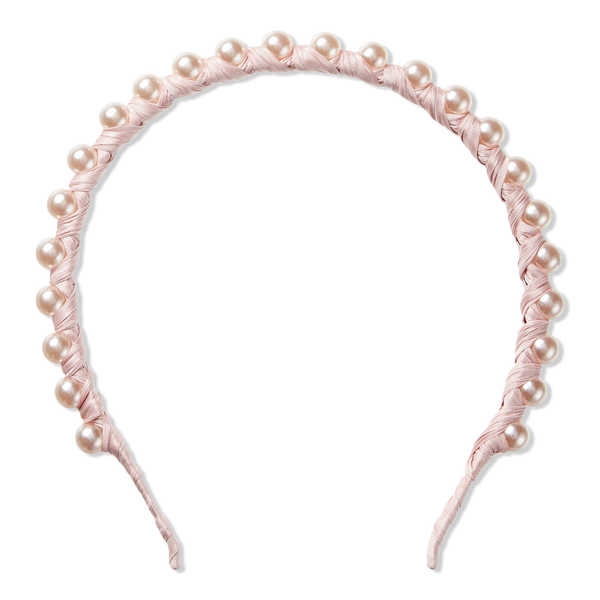 Scünci Wrapped Pearl Headband #1