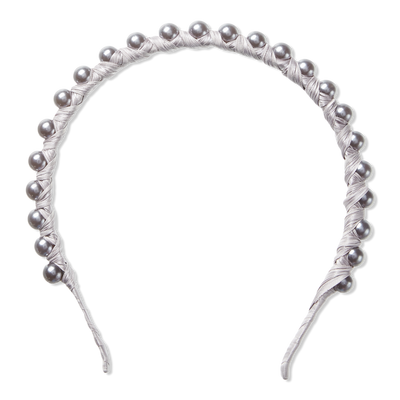 Scünci Wrapped Pearl Headband