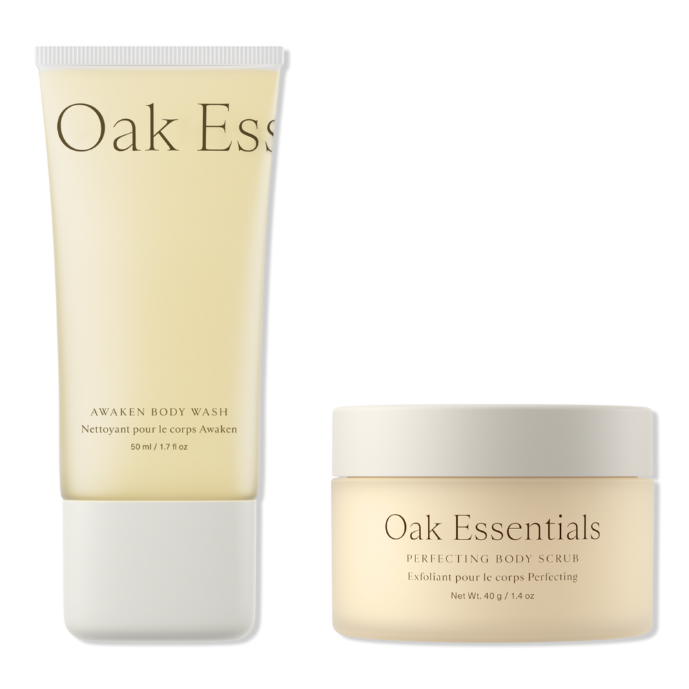 Oak Essentials Travel Fresh Start Body Set