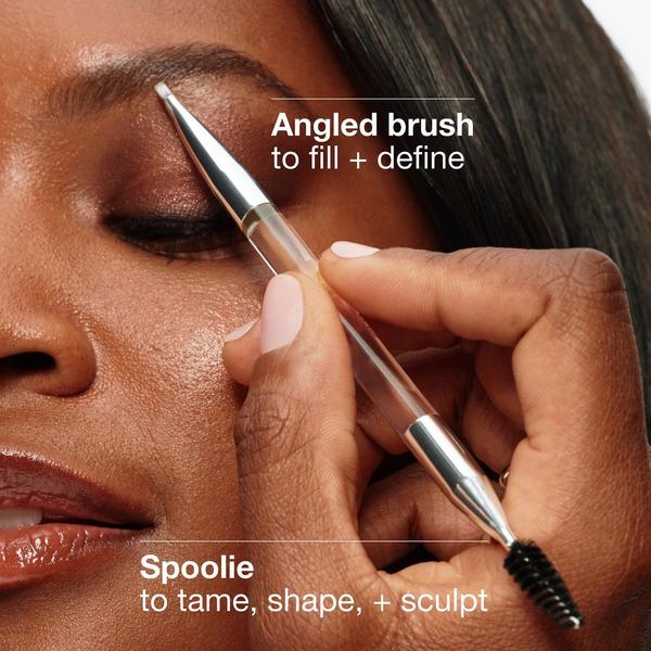 Clinique Dual-Ended Angled Eyebrow Brush #2
