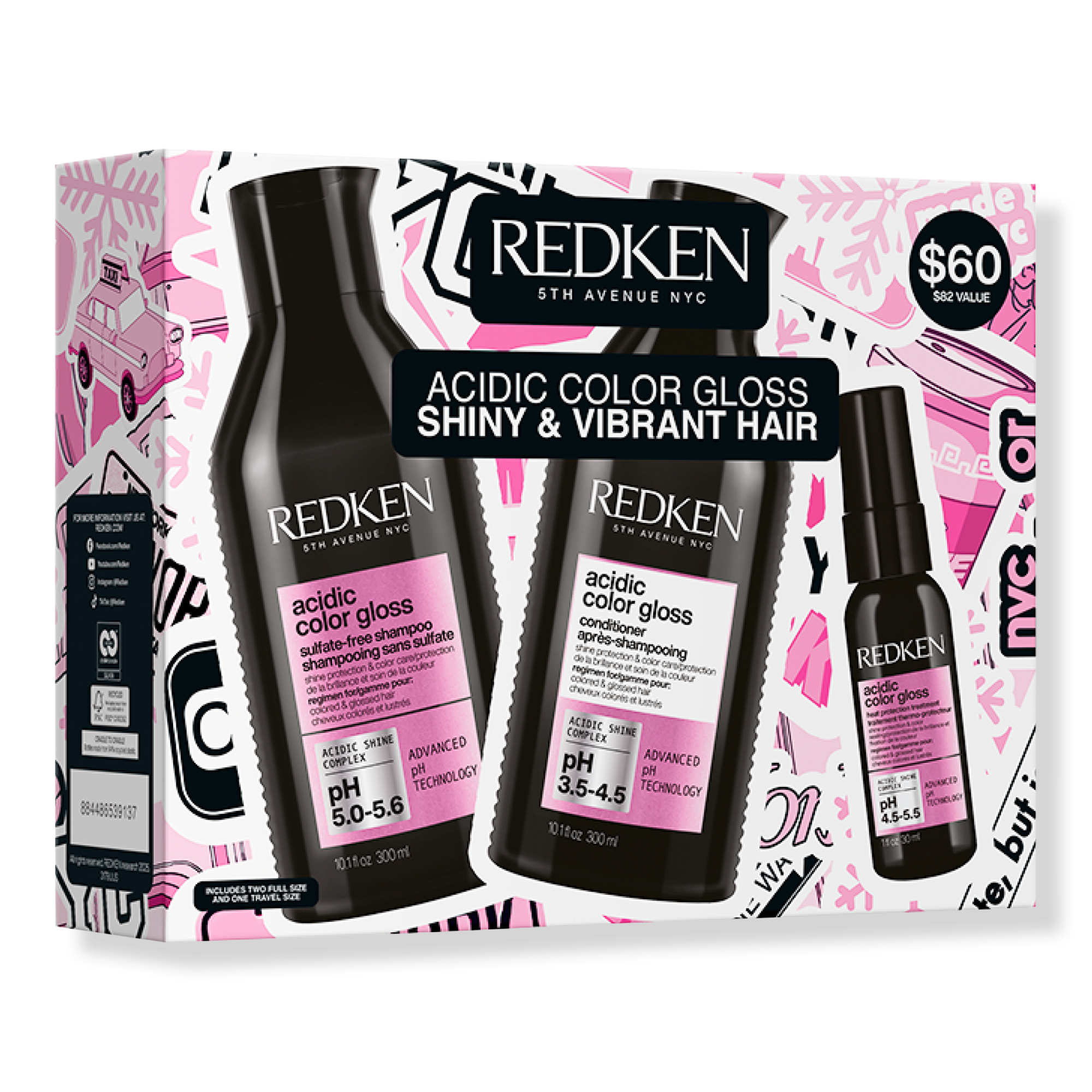 Redken Acidic Color Gloss Shine & Color Protection Holiday Kit #1