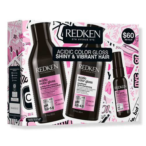 Acidic Color Gloss Shine & Color Protection Holiday Kit - Redken | Ulta Beauty