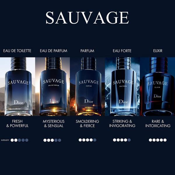 Dior Sauvage Spray For The Wild Travel Fragrance Eau de Toilette with Case #3
