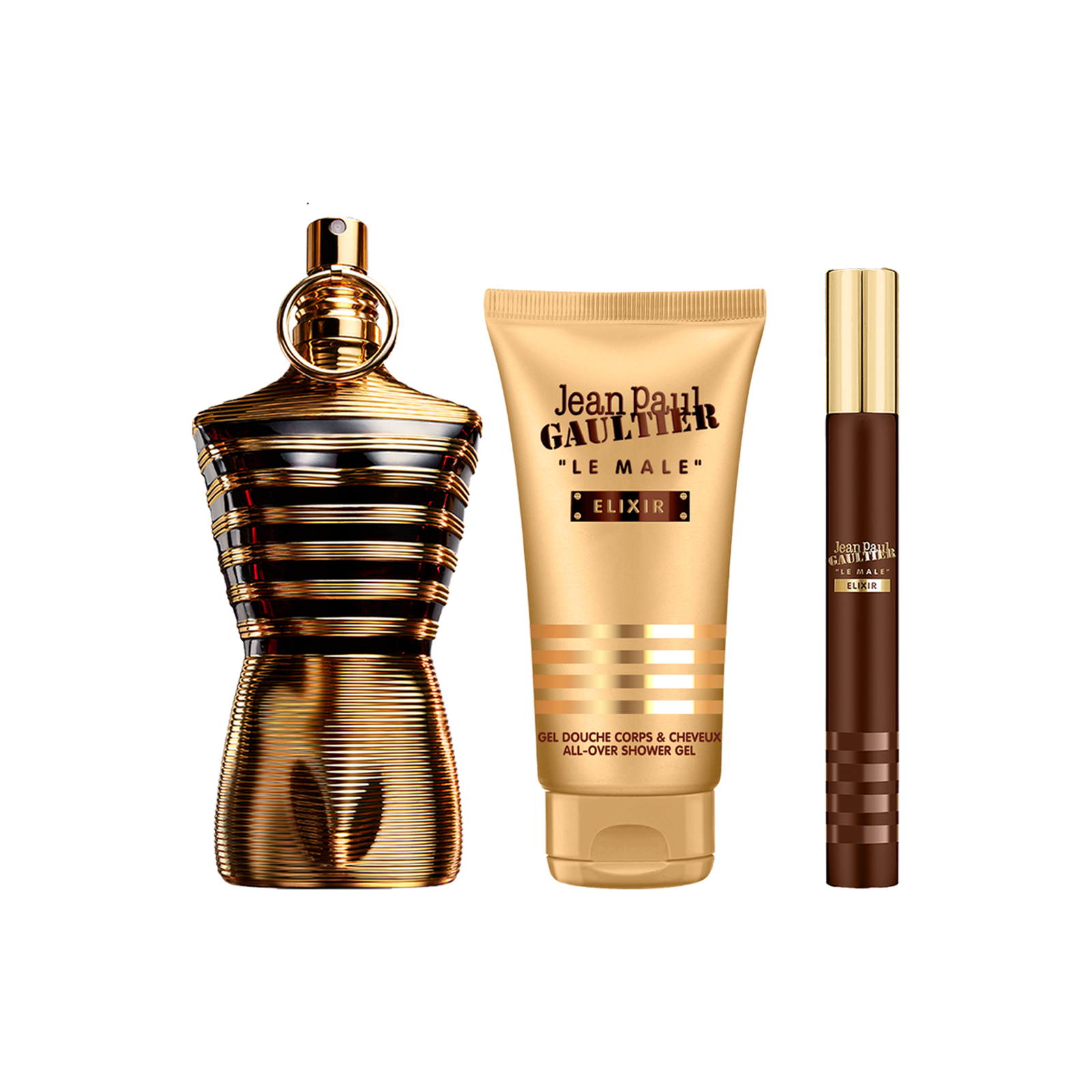 Le Male Elixir Eau De Parfum 3 Piece Gift Set