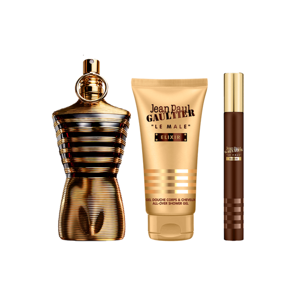 Jean Paul Gaultier Le Male Elixir Eau De Parfum 3 Piece Gift Set #2