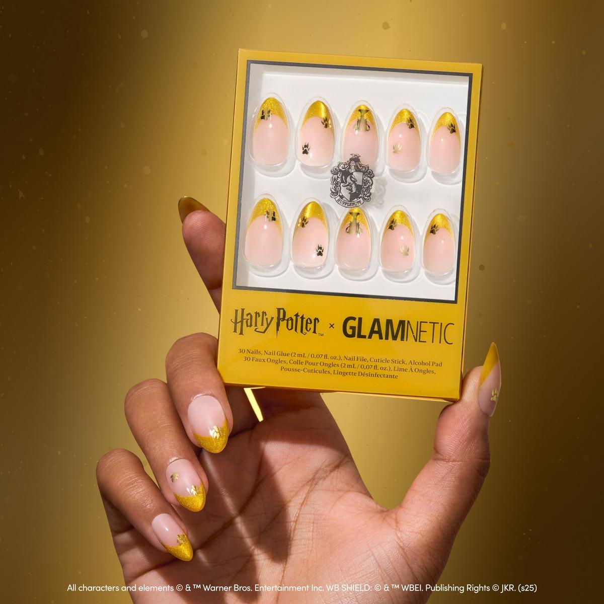 Harry Potter x Glamnetic Press-On Nails Collection - Helga Hufflepuff