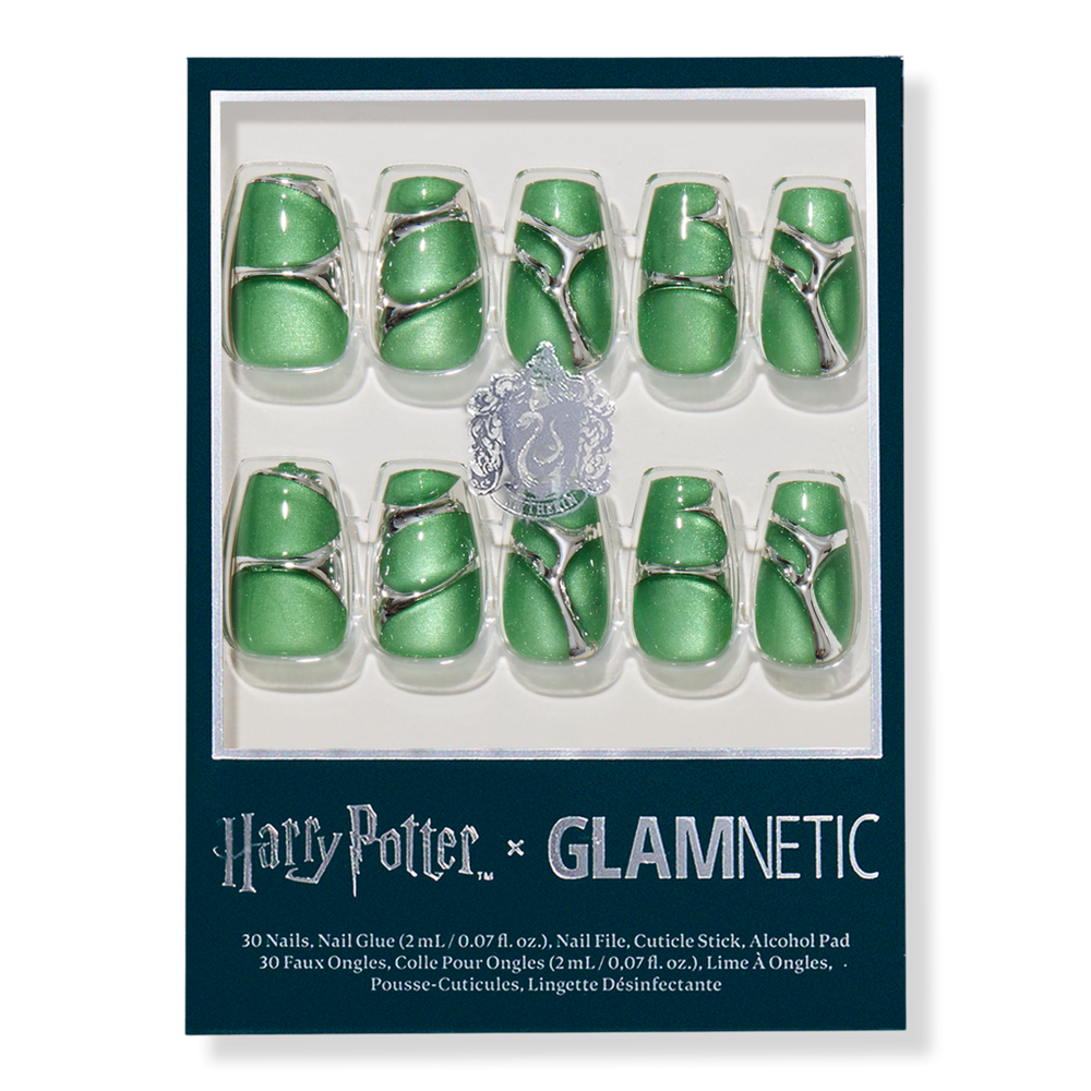 Glamnetic Harry Potter X  Press-on Nails Collection - Salazar Slytherin
