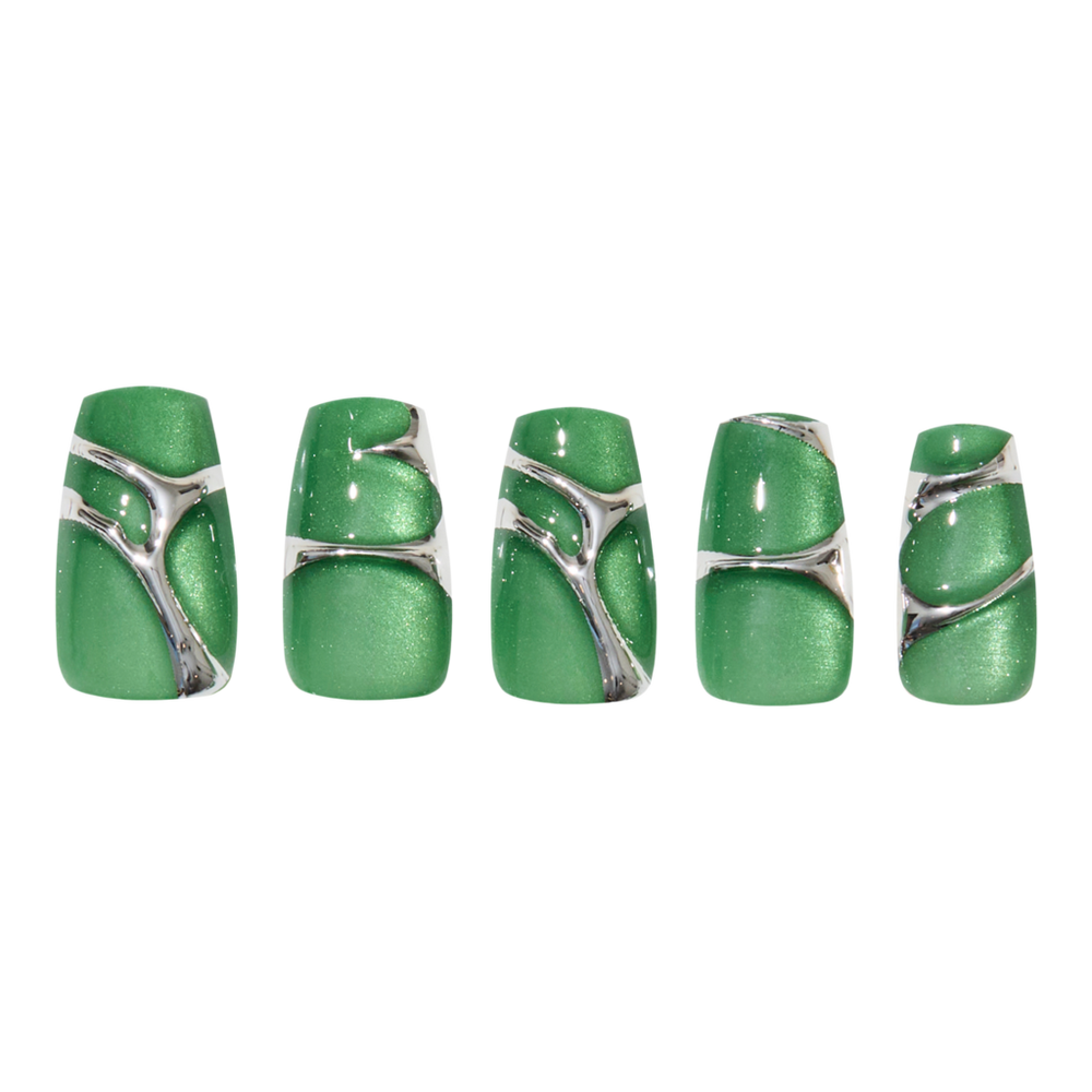 Harry Potter x Glamnetic Press-On Nails Collection - Salazar Slytherin