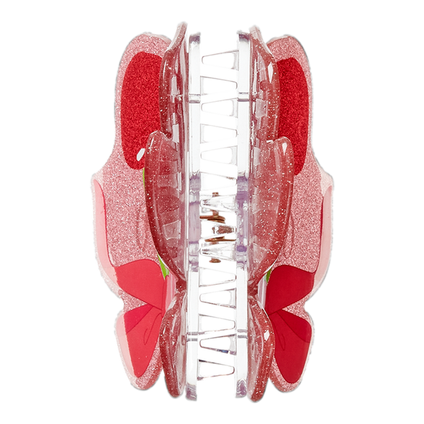 Scünci Cherry Bow Claw Clip #3