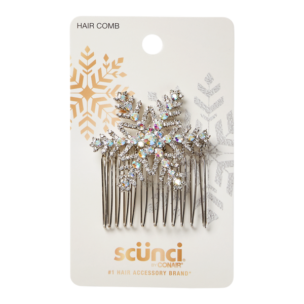 Scünci Snowflake Hair Comb #2