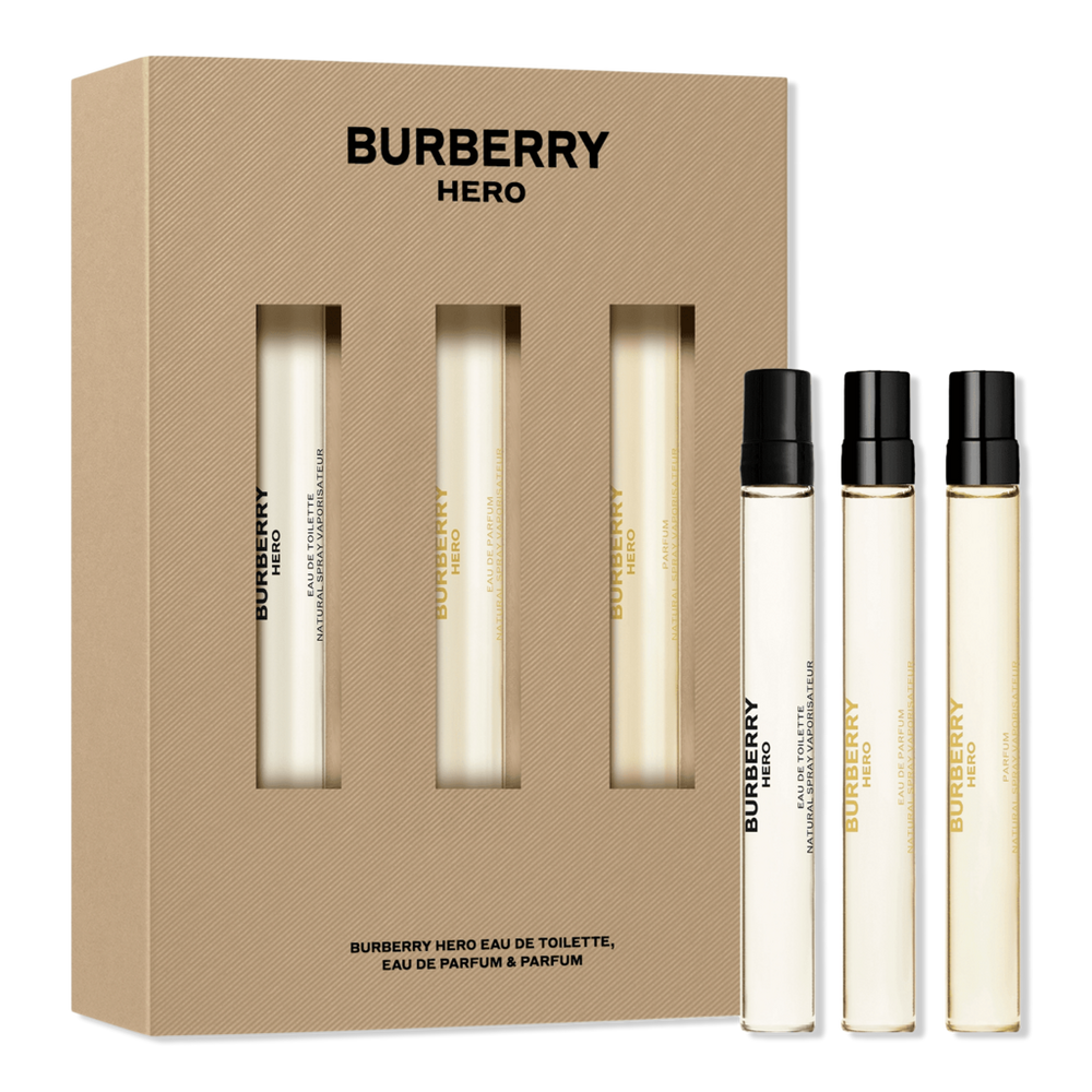 Burberry Hero Travel Spray Cologne 3-piece Gift Set