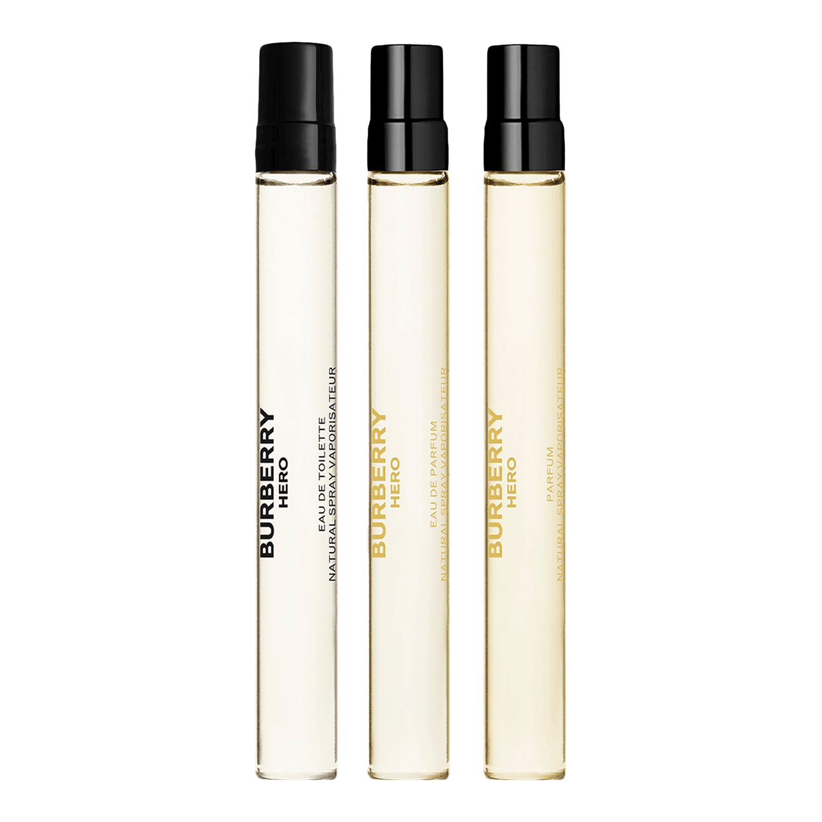 Hero Travel Spray Cologne 3-Piece Gift Set