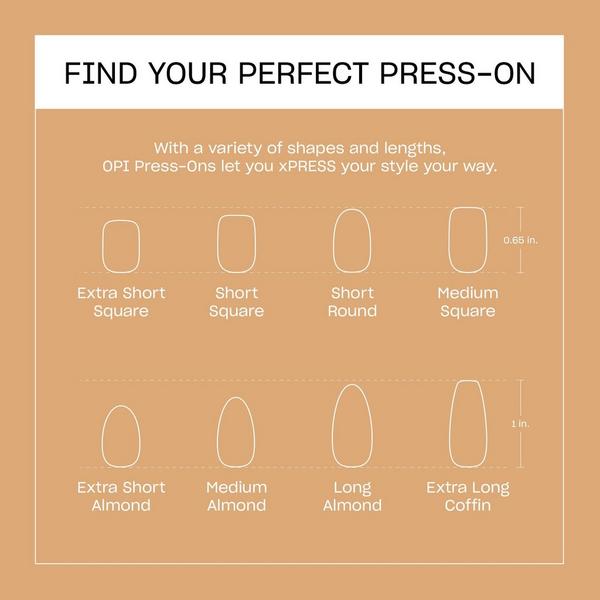 OPI Sticking Point Press On Nails #8