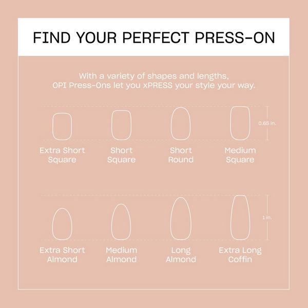 OPI Sticking Point Press On Nails #8