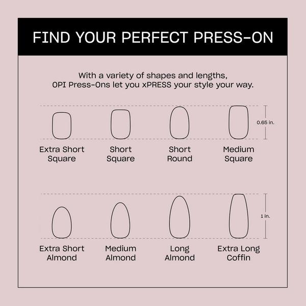 OPI Sticking Point Press On Nails #8
