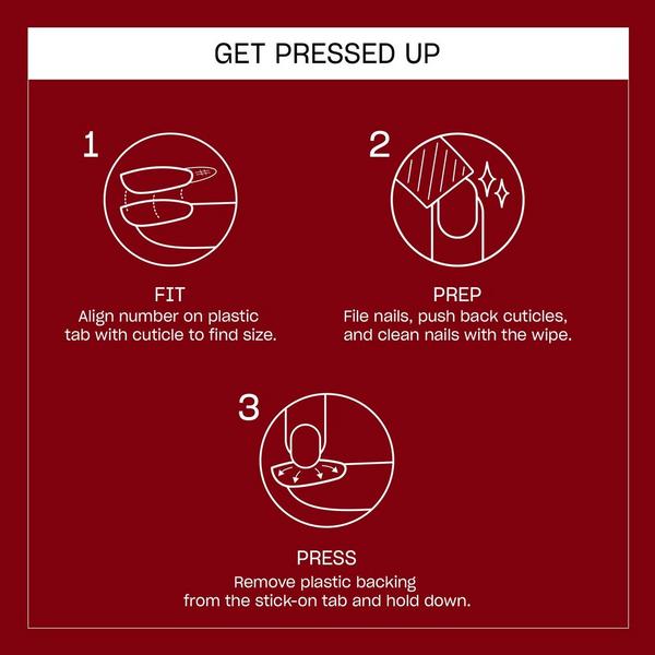 OPI Sticking Point Press On Nails #6