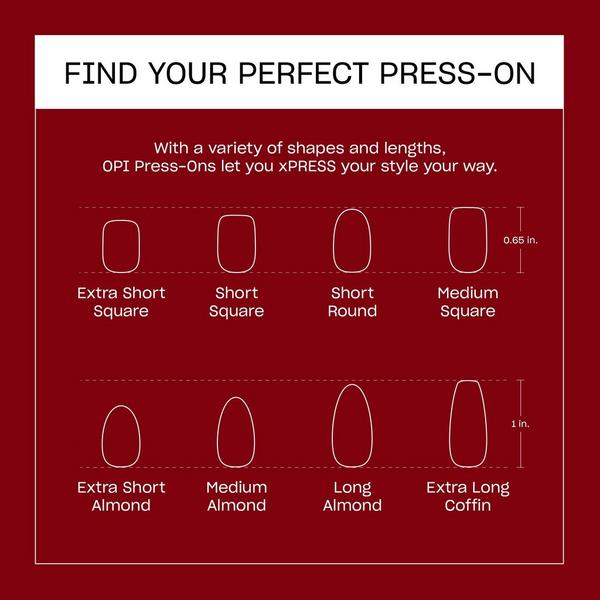 OPI Sticking Point Press On Nails #8