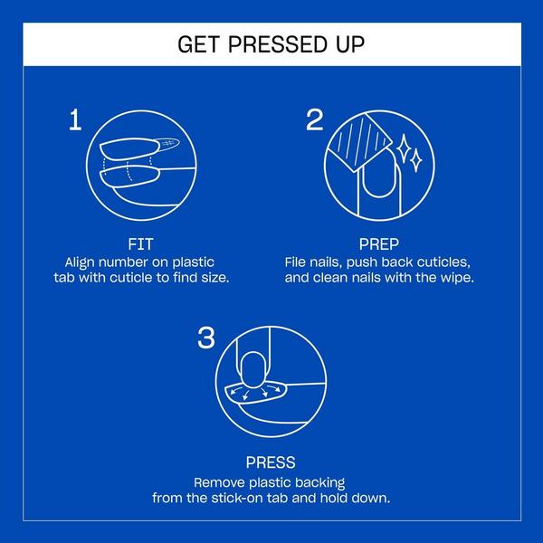 OPI Sticking Point Press On Nails #6