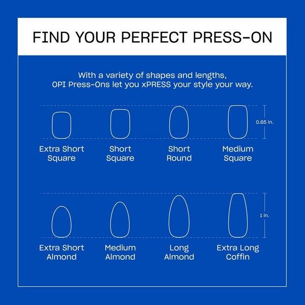 OPI Sticking Point Press On Nails #8