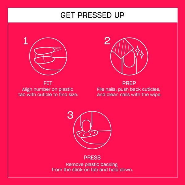 OPI Sticking Point Press On Nails #6