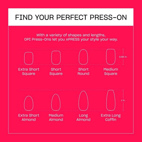 OPI Sticking Point Press On Nails #8