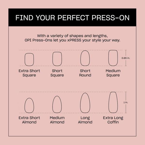 OPI Sticking Point Press On Nails #8