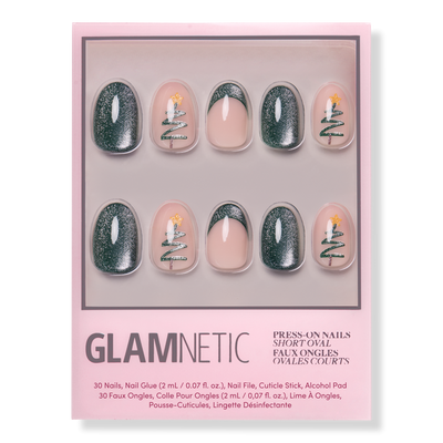 Glamnetic Velvet Pine Press-On Nails