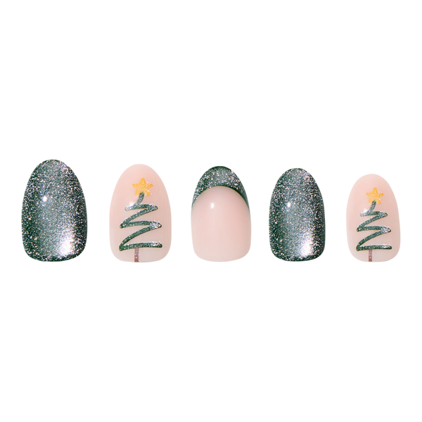 Glamnetic Velvet Pine Press-On Nails #3