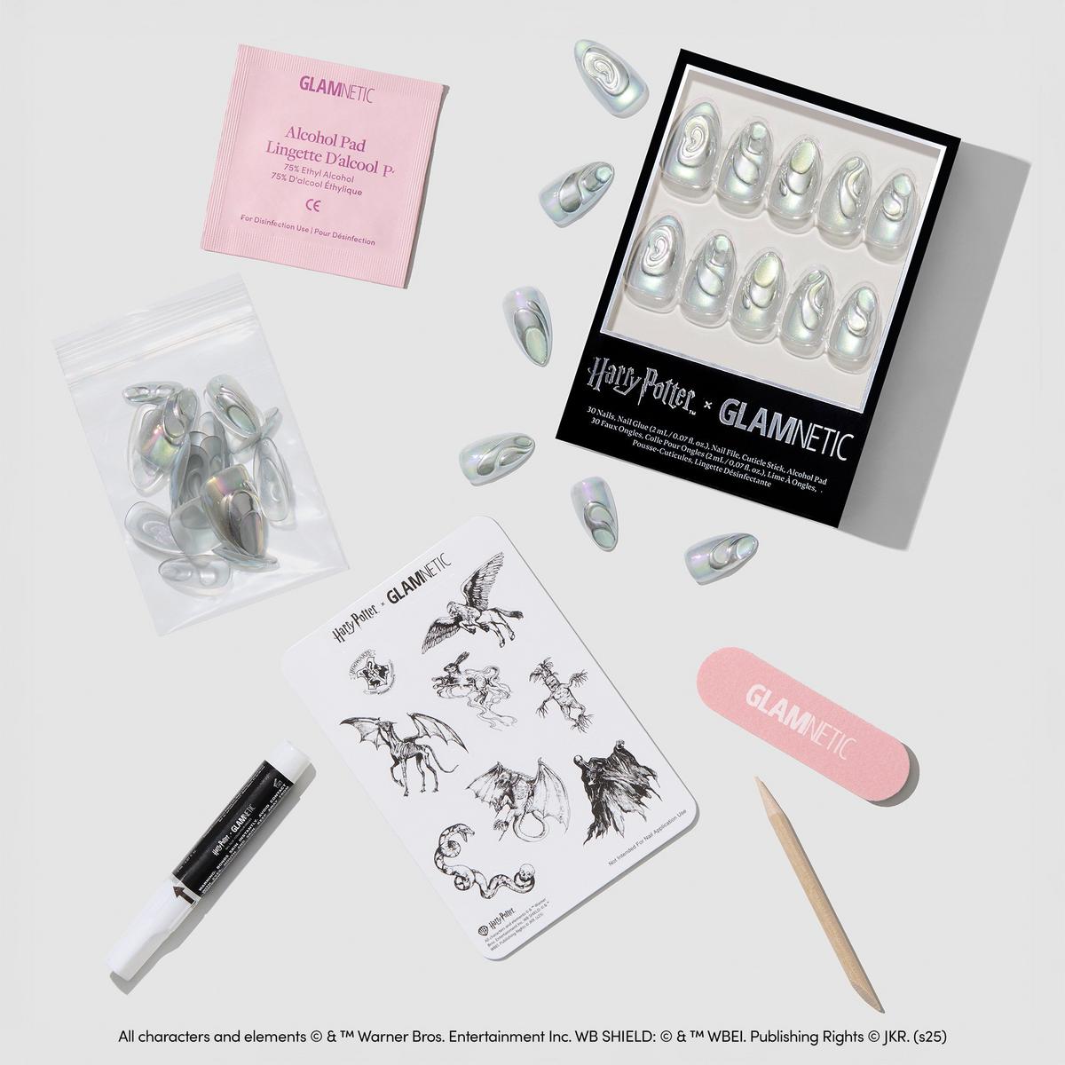 Harry Potter x Glamnetic Press-On Nails Collection - Unicorn Blood