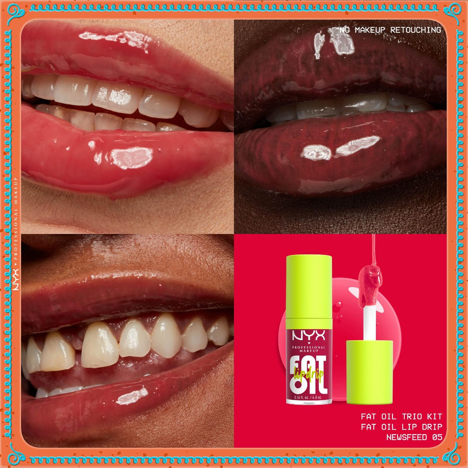 Holiday Fat Oil Lip Gloss Trio Kit - Fat Oil Lip Drop