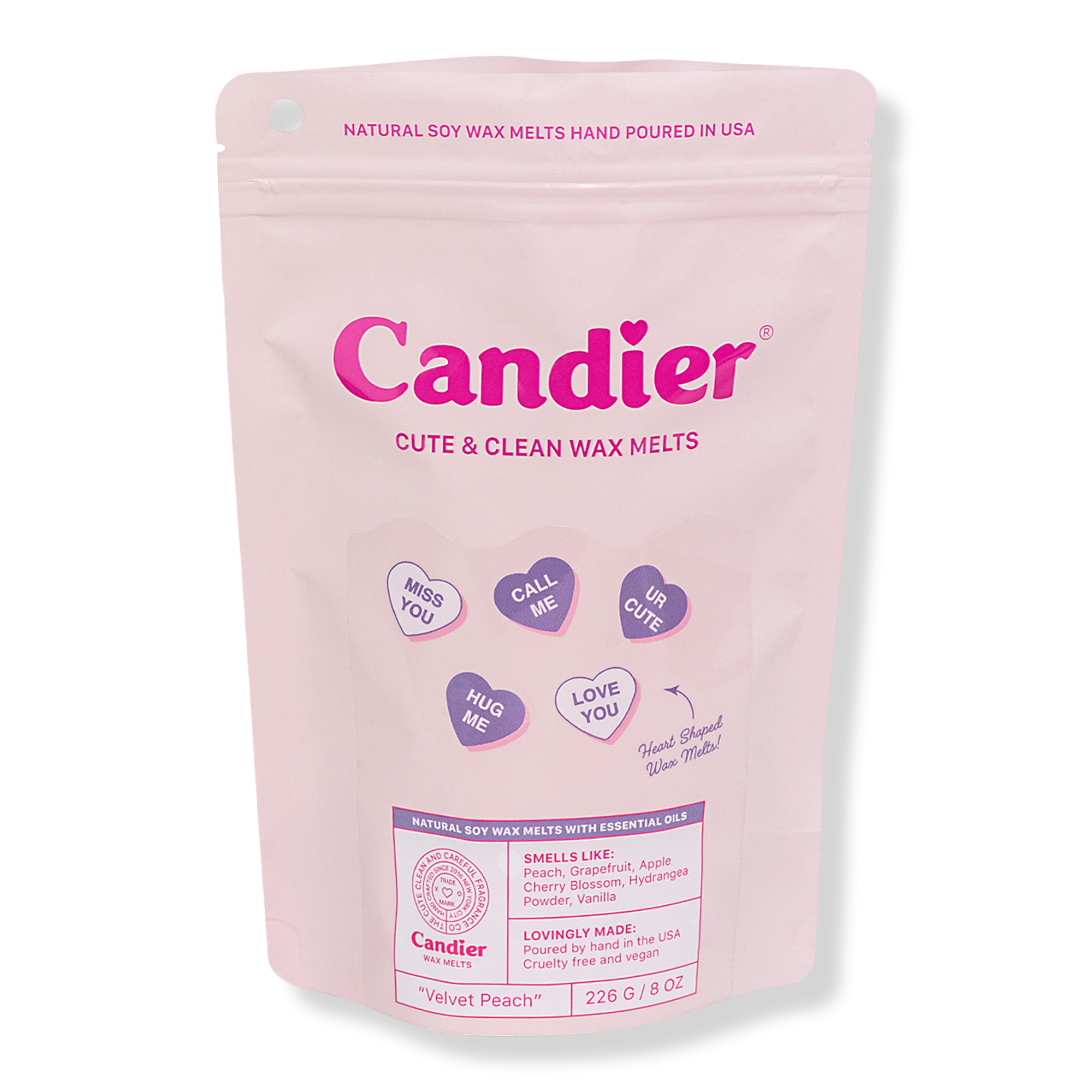 Candier Velvet Peach Scented Wax Melts #1