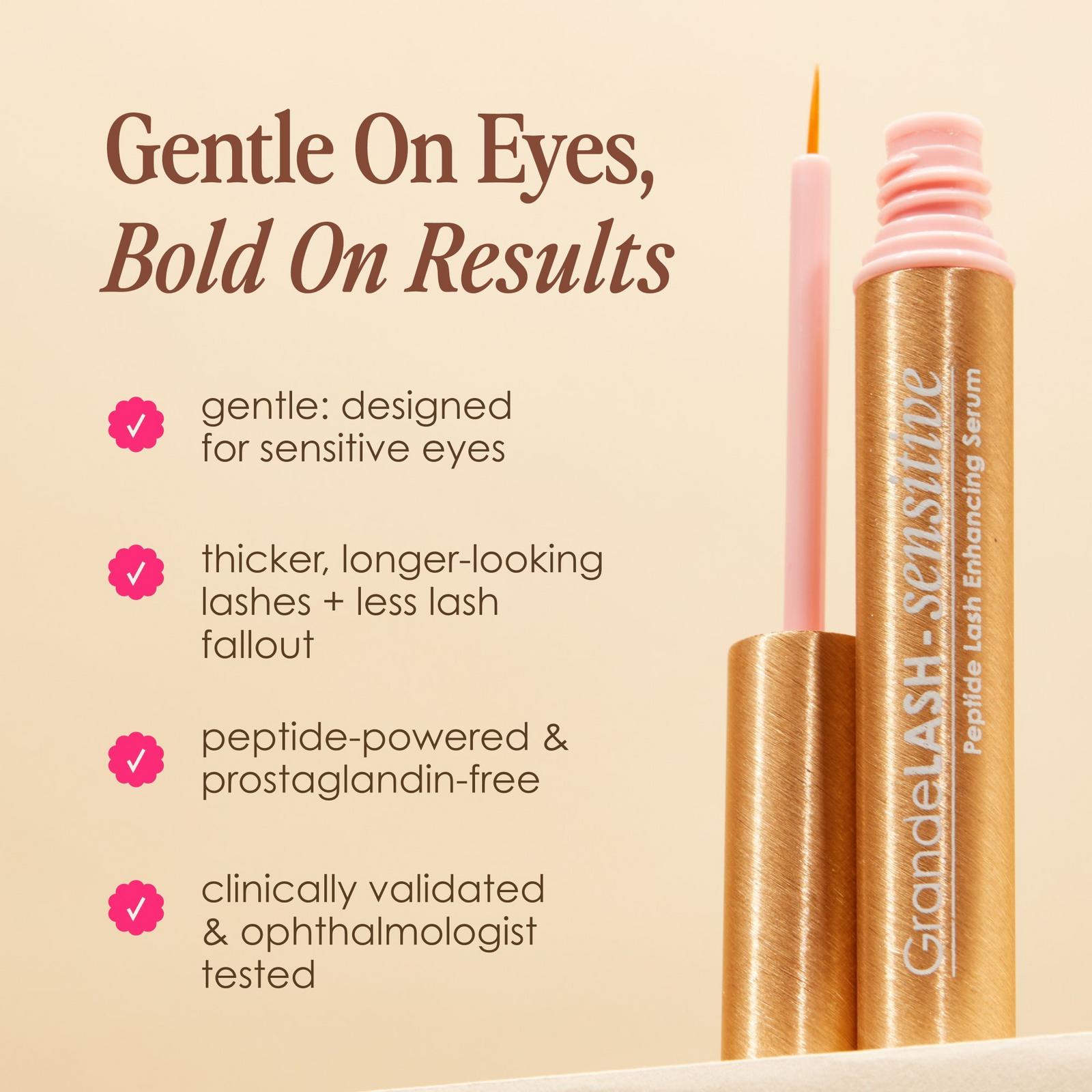 GrandeLASH-Sensitive Peptide Lash Enhancing Serum - 0.13 oz