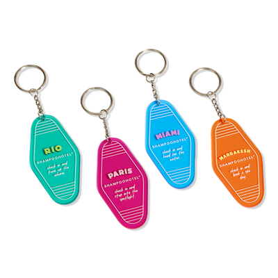 SHAMPOOHOTEL Free Keychain set with $25 brand purchase Free Keychain set with $25 brand purchase