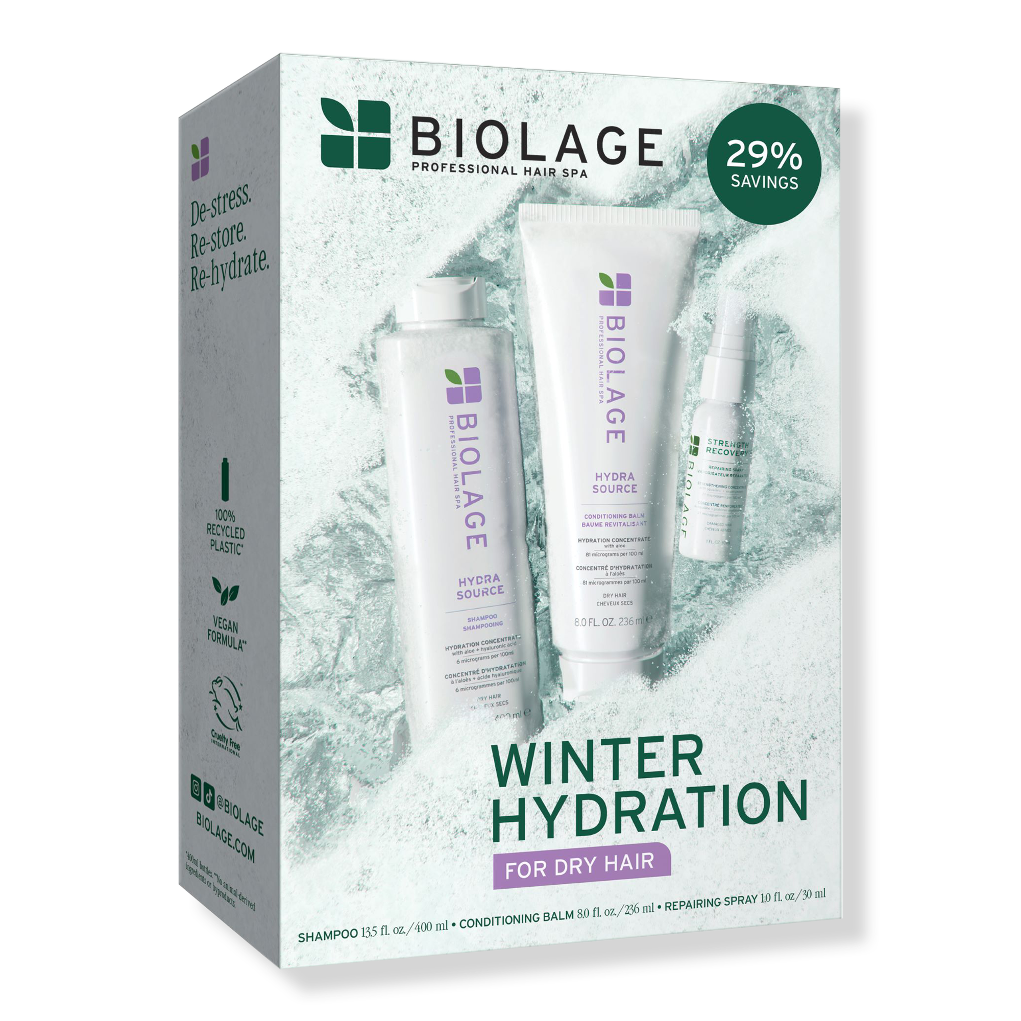Biolage Hydra Source Holiday Kit #1