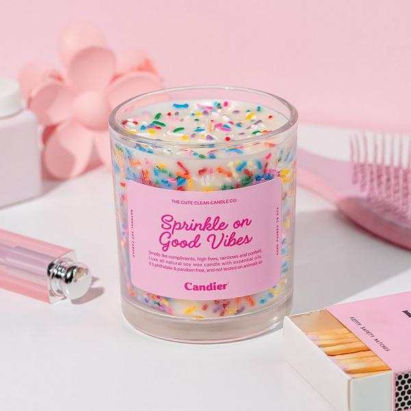 Candier Sprinkle On Good Vibes Candle #2