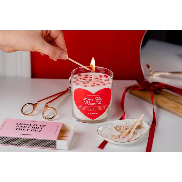 Candier Love Ya, Mean It Candle #3