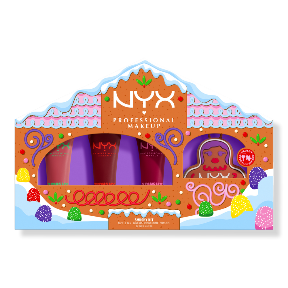 Nyx Professional Makeup Holiday Smushy Kit Matte Lip Balm - Smushy
