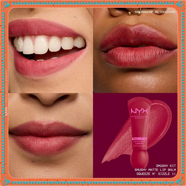 NYX Professional Makeup Holiday Smushy Kit Matte Lip Balm #4