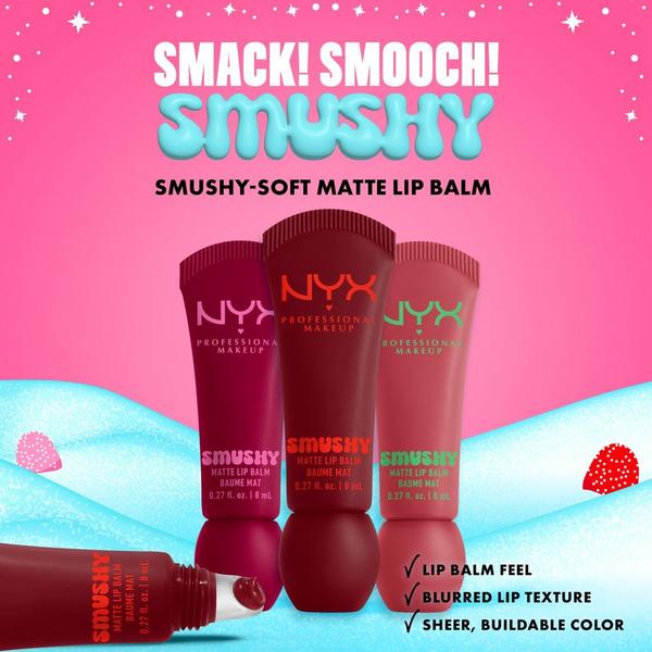 NYX Professional Makeup Holiday Smushy Kit Matte Lip Balm #9