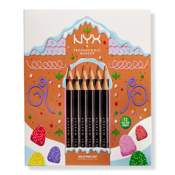 NYX Professional Makeup Holiday Slim Lip Liner Vault #1