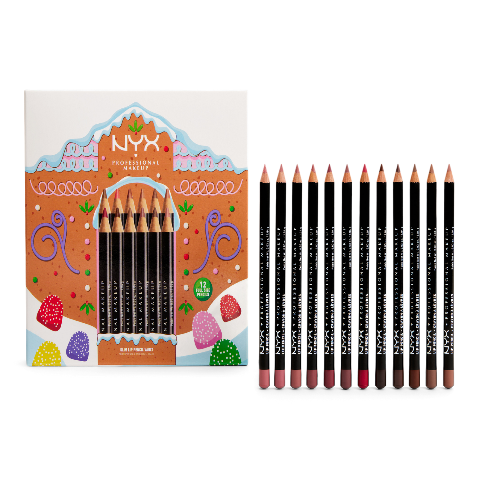 Holiday Slim Lip Liner Vault - Slim Lip Liner Vault