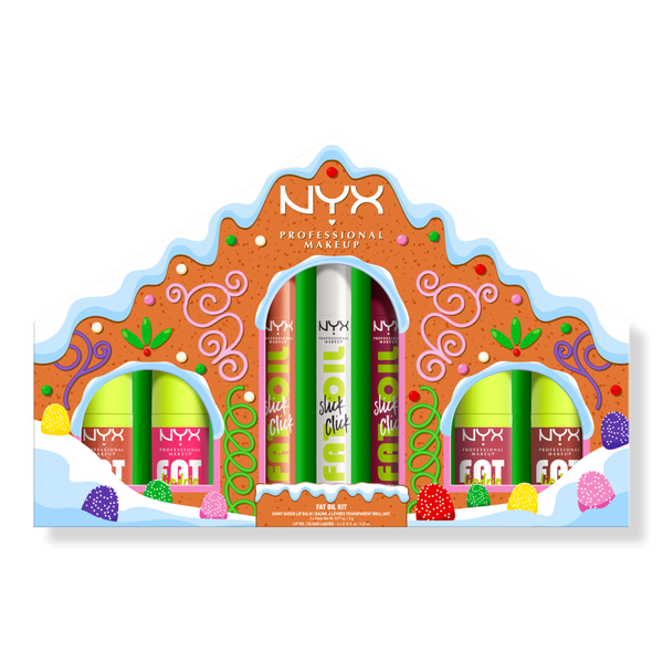 NYX Professional Makeup Gingerbread House Fat Oil Kit #1