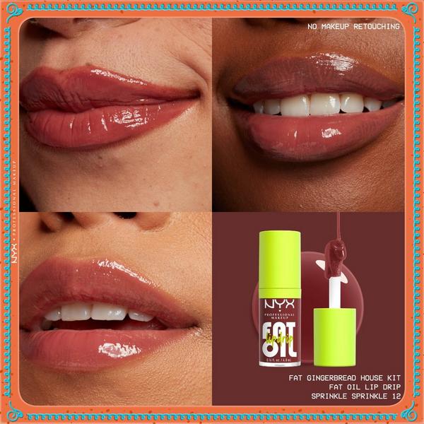 NYX Professional Makeup Gingerbread House Fat Oil Kit #6