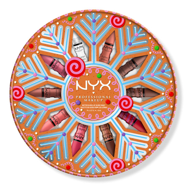NYX Professional Makeup Holiday Butter Gloss Vault Lip Gloss #1