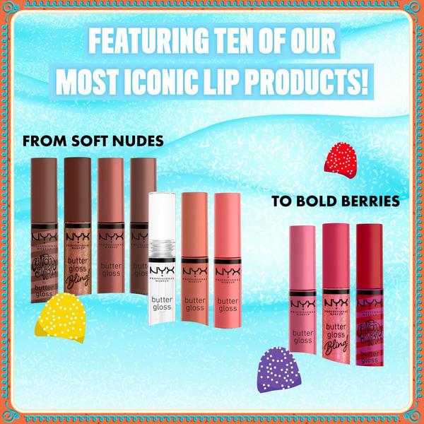 NYX Professional Makeup Holiday Butter Gloss Vault Lip Gloss #3