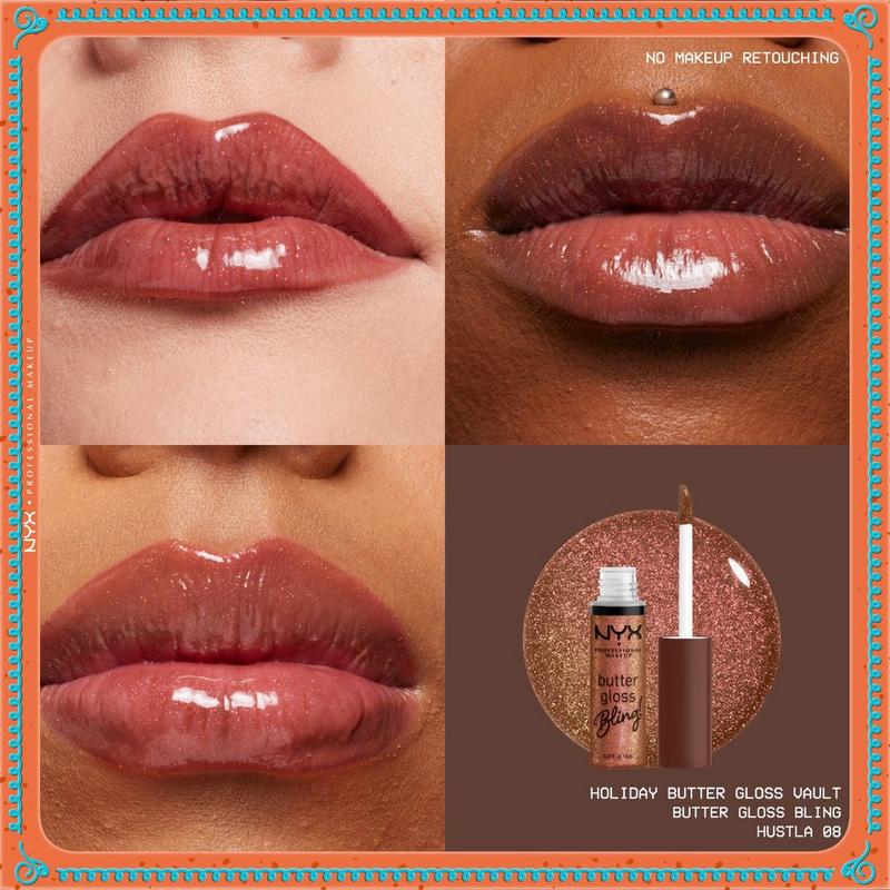 NYX Professional Makeup - Frosted Cookie Butter Holiday Butter Gloss Vault Lip Gloss